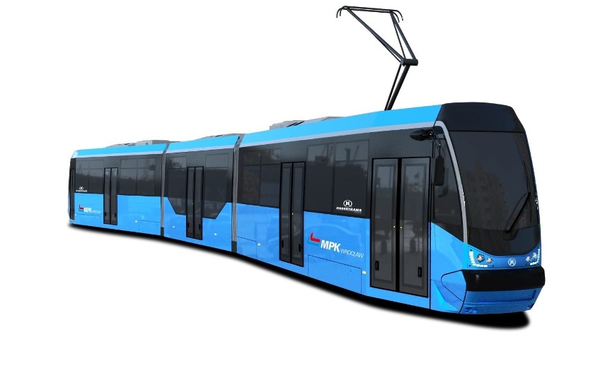 Nowy kolor wrocławskich tramwajów. MPK Wrocław.