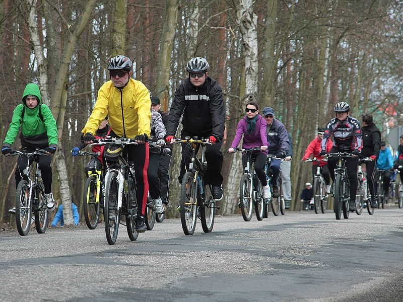 Grudziądz. 220 rowerzystów wystartowało w wiosennym  rajdzie turystycznym [zdjęcia]