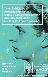 Nie bądź obojętny, zgłoś swojego bohatera. Trwa nabór kandydatów do Nagrody Jana Rodowicza "Anody"