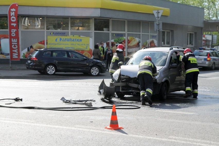 Wypadek na Kochanowskiego we Wrocławiu