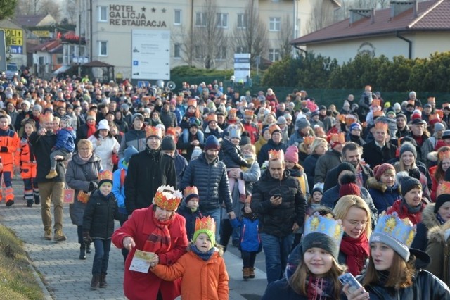 Orszak Trzech Króli 2020 w Wieliczce