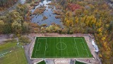 Nowe boiska. Kompleks treningowy na stadionie Arkonii Szczecin pięknieje. ZDJĘCIA