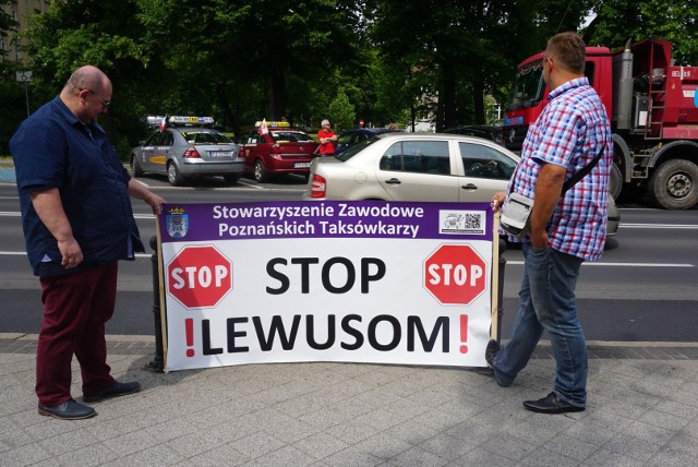 Taksówkarze protestują. Uwaga na utrudnienia