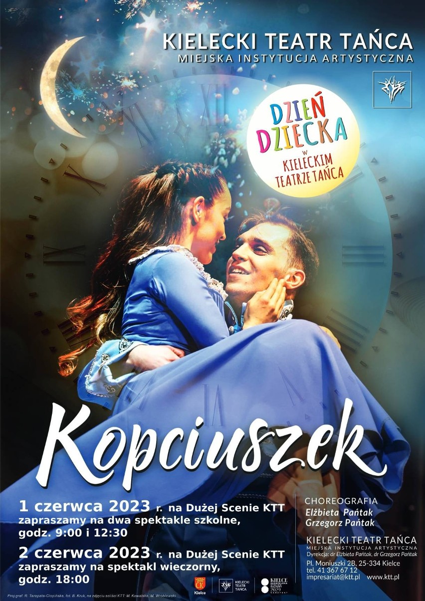 Kielecki Teatr Tańca zaprasza na spektakl "Kopciuszek". Wyjątkowa baśniowa atrakcja z okazji Dnia Dziecka