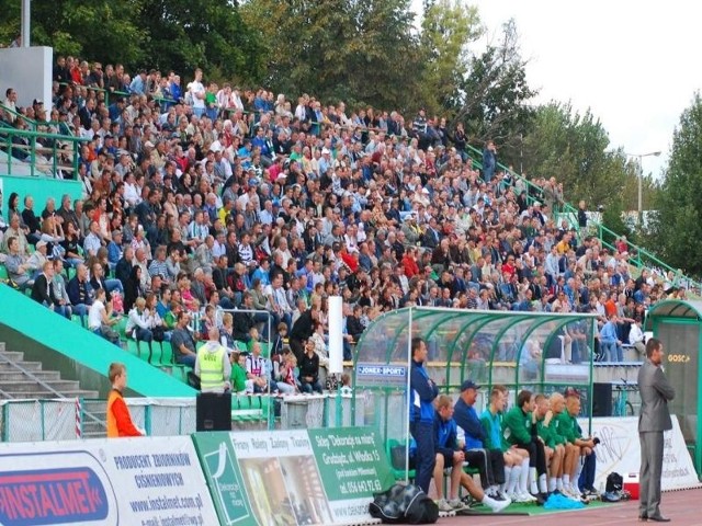 Nad główną trybuną grudziądzkiego stadionu Olimpii zostanie zbudowany dach