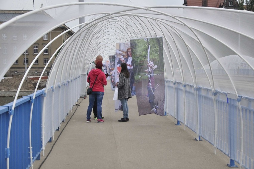 Świetlny pokaz i parada kapeluszników - tak zaprezentowały się wrocławskie mosty (ZDJĘCIA)