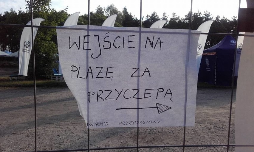 Którędy na plażę w gm. Władysławowo? Zamknięty parking i...