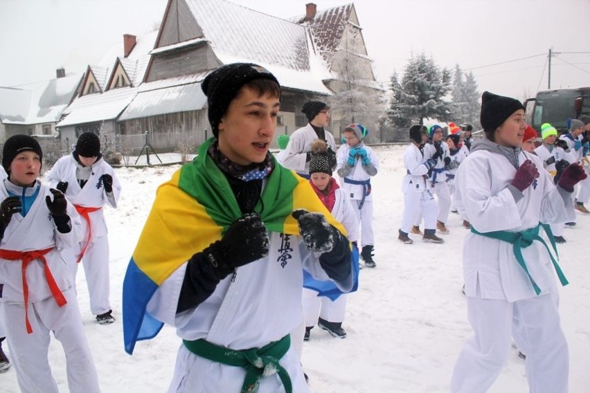 Ostatni trening OKKK został przeprowadzony na śniegu.