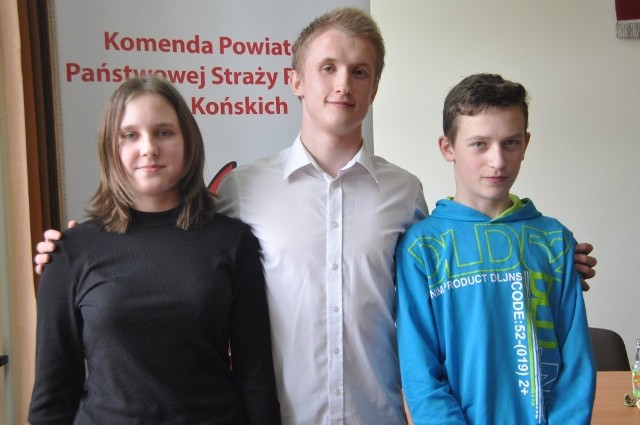 Powiat konecki na turnieju wojewódzkim będą reprezentować: Julia Bała, Adrian Chyb i Adrian Kołodziejczyk.