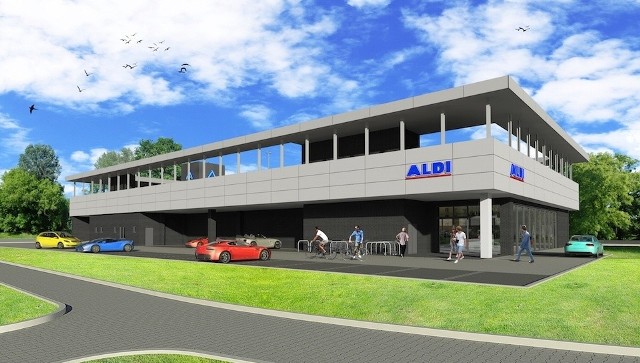 Nowy supermarket Aldi powstanie na Gądowie przy ul. Szybowcowej