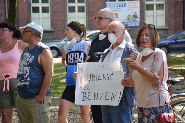 Tak wyglądał protest.