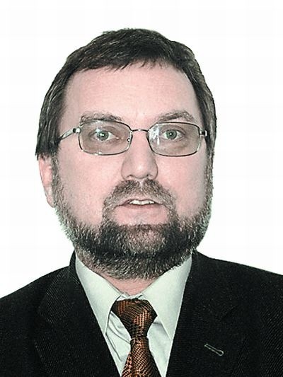 Tomasz Hypki inżynier lotniczy, wydawca miesięcznika &#8220;Skrzydlata Polska&#8221;.