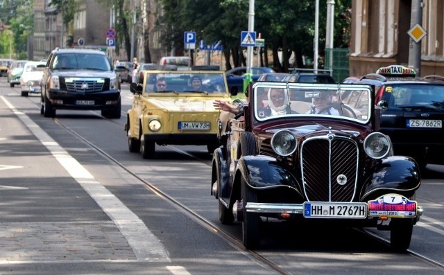 Zabytkowe auta w Szczecinie