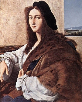 "Portret młodzieńca", Rafael Santi, 1514