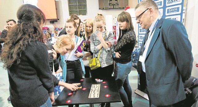 Na targach było też stoisko Polska Press Grupy, wydawcy "Głosu Koszalińskiego". Chętni mogli w nim spróbować swych sił w zabawach logicznych, sprawdzających umiejętności logicznego myślenia czy kreatywność.