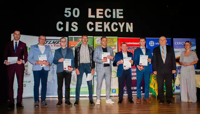 Cała społeczność Cisu Cekcyn oraz zaproszeni goście świętowali w sobotnie popołudnie jubileusz 50-lecia klubu