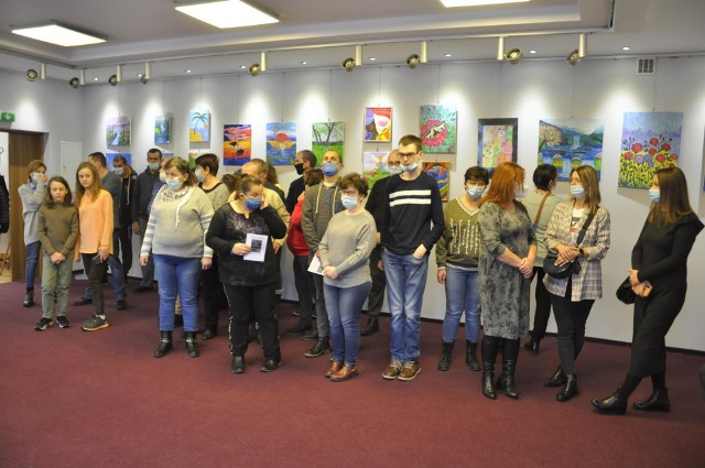Wernisaż odbył się w piątek, 14 stycznia, w sali wystawienniczej Lipskiego Centrum Kultury.
