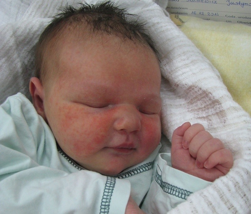 Nadia Blusiewicz urodziła się 16 grudnia, ważyła 3880 g i...