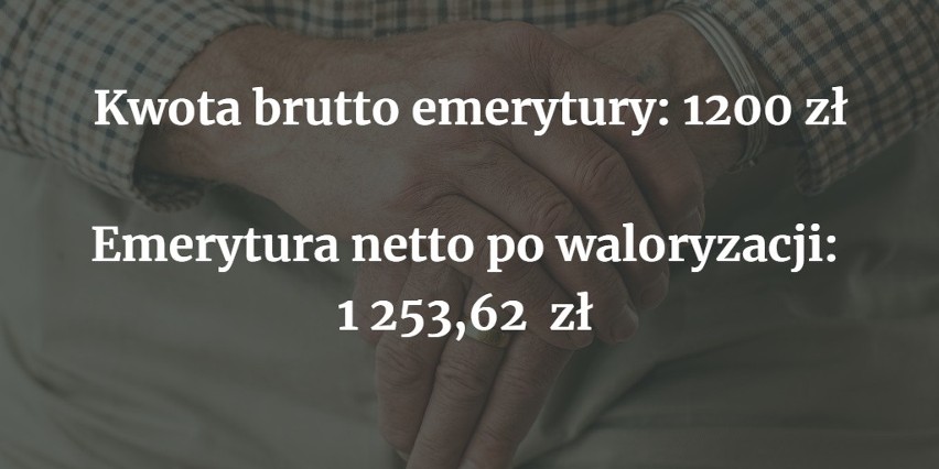 Kwota brutto emerytury na 28.02.2023 r.: 1 200 zł...
