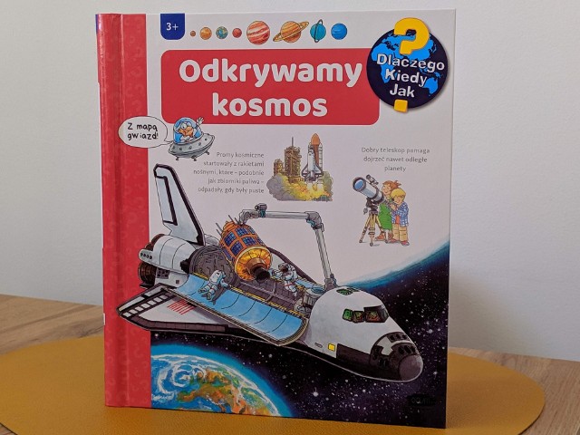 "Odkrywamy kosmos" - kolejna odsłona serii książek z okienkami dla dzieci