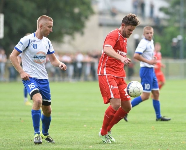 Michał Czaplarski dwukrotnie pokonał golkipera zespołu z Koluszek