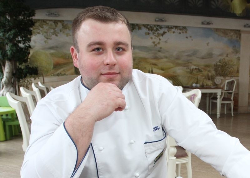 Rafał Korus, szef kuchni Best Western Grand Hotel w...