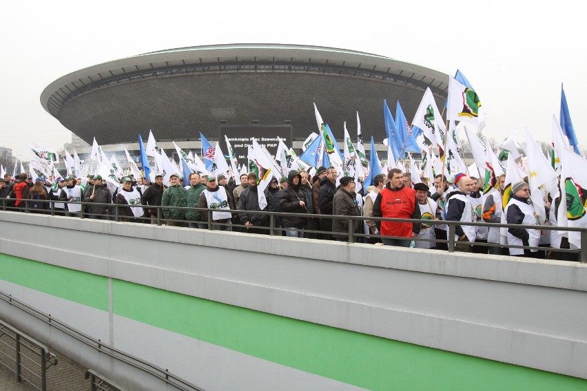 Manifestacja góników