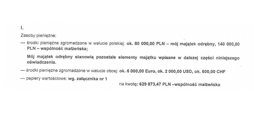 Ostatnie oświadczenie majątkowe Pawła Adamowicza - sprawdź!