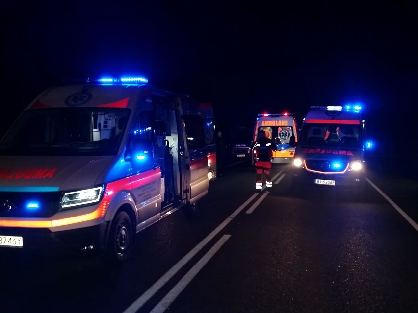 Wiercień - Żurobice. Wypadek zablokował DK19. Osiem osób...