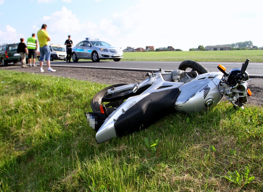 Wypadek w Karlinie - 25.05.2014