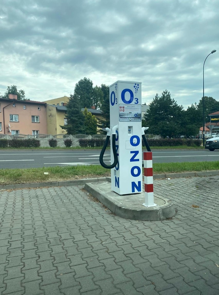 Samoobsługowe ozonatory w Rybniku na parkingach miejskich...