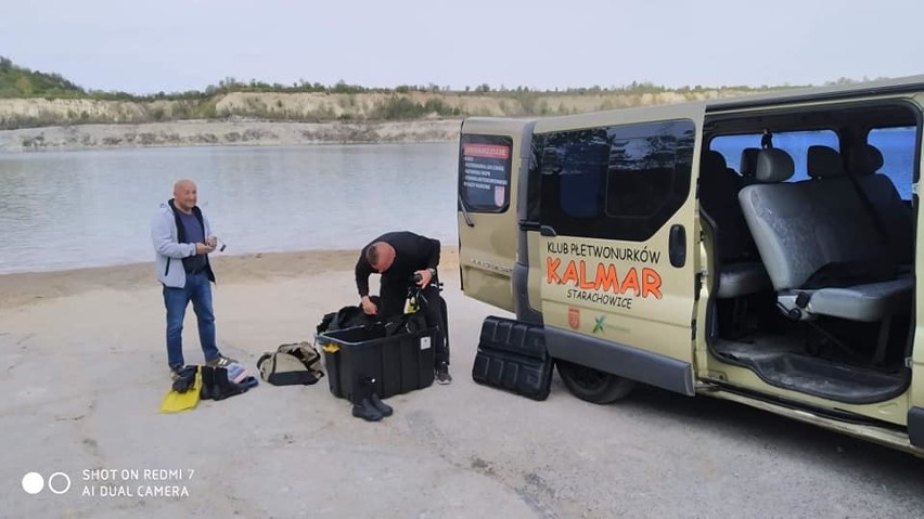 Płetwonurkowie z Kalmara Starachowice już trenują  w otwartych akwenach i ratują życie (ZDJĘCIA) 