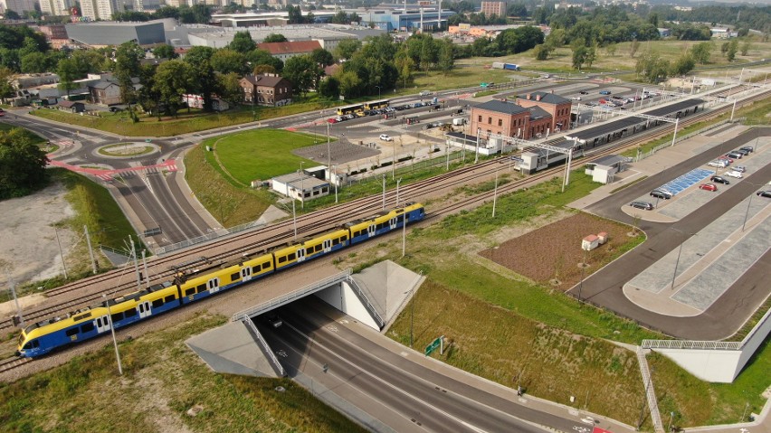 Nowy wiadukt kolejowy w Dąbrowie Górniczej