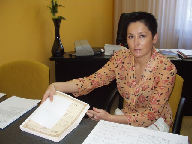 Jolanta Wilczyńska nadal bedzie szefową Gimnazjum nr 1 w Głogowie.
