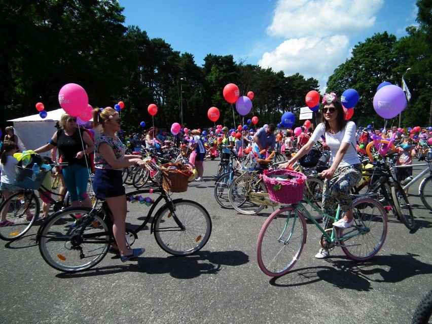 Posnania Bike Parade w stylu flower power