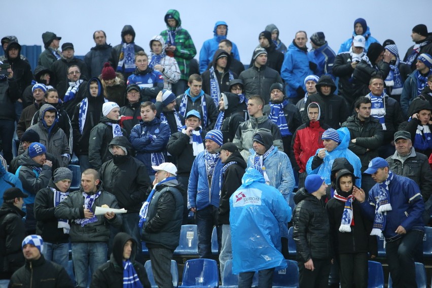 Ruch Chorzów Piast Gliwice zdjęcia kibiców