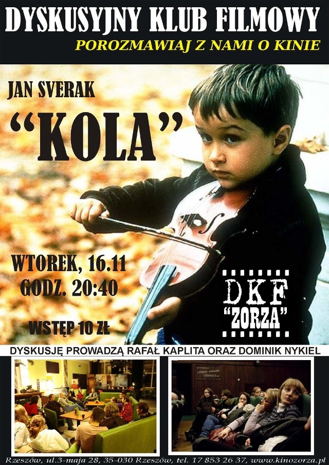"Kola" to kolejna propozycja Dyskusyjnego Klubu Filmowego w rzeszowskim kinie Zorza.