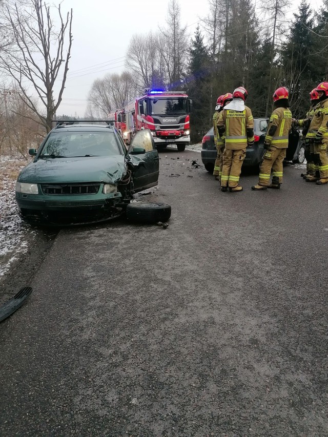 Groźne zdarzenie drogowe na Starowiejskiej w Wodzisławiu