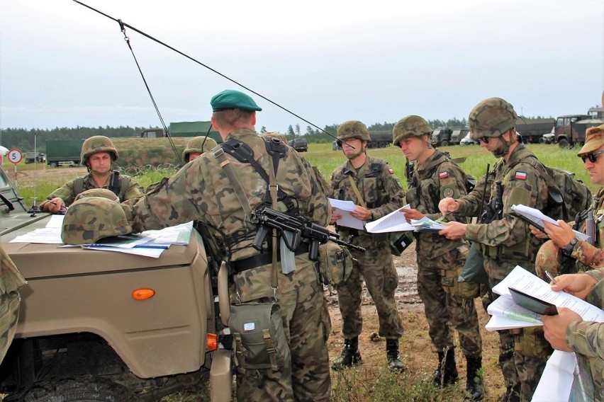 Ćwiczenia Dragon 2019. Żołnierze 10. Opolskiej Brygady Logistycznej wzięli udział w wielkich manewrach wojskowych