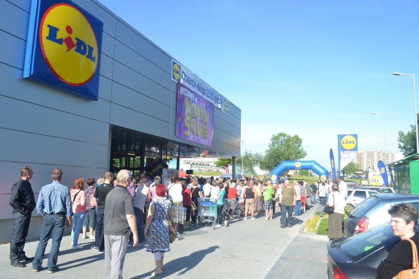 Nowy Lidl w Sosnowcu Zagórzu