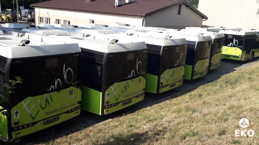 Wieliczka kupiła dziesięć ekologicznych autobusów. Wszystkie są już w mieście [ZDJĘCIA]