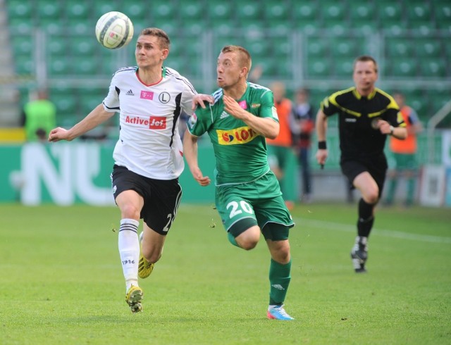 Lechia już w tym sezonie wygrała przy Łazienkowskiej po trafieniu Pawła Buzały