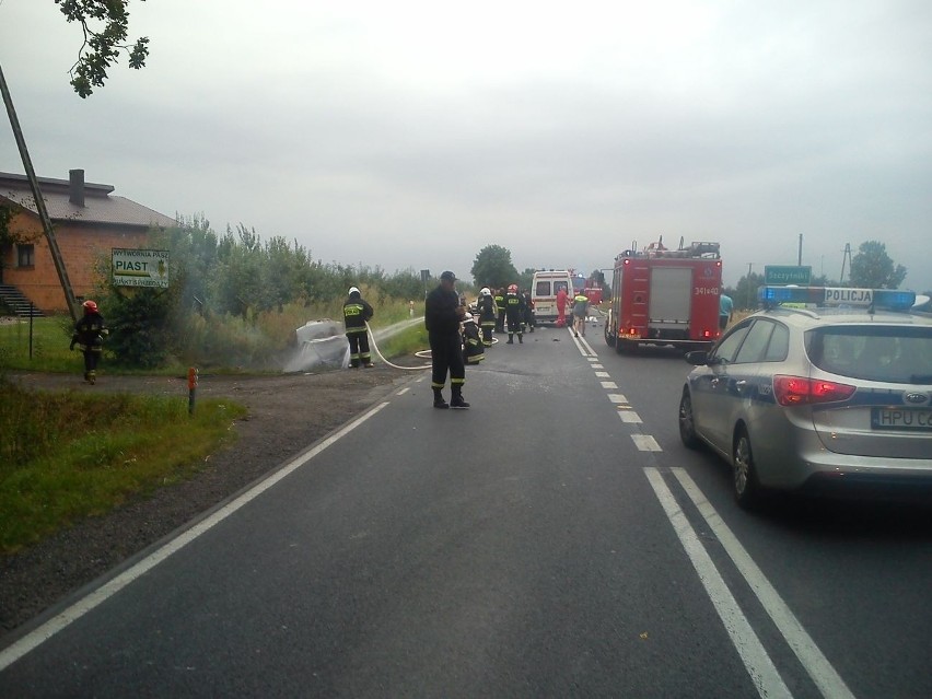 22-letni motocyklista zginął w wypadku w Marchwaczu