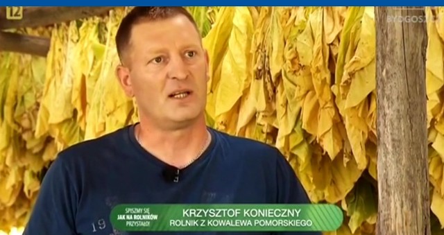 Krzysztof Konieczny – rolnik z gminy Kowalewo Pomorskie wystąpił w programie „Spiszmy się jak na rolnika przystało”, realizowanym przez TVP