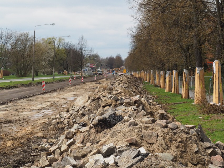 Ulica Wojska Polskiego prawie została rozebrana...Teraz budowa ruszy pełną parą