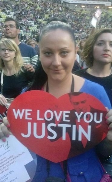 Koncert Justina Timberlake'a w Gdańsku. Zdjęcia fanów z akcji We Love You Justin cz.5 [FOTO]