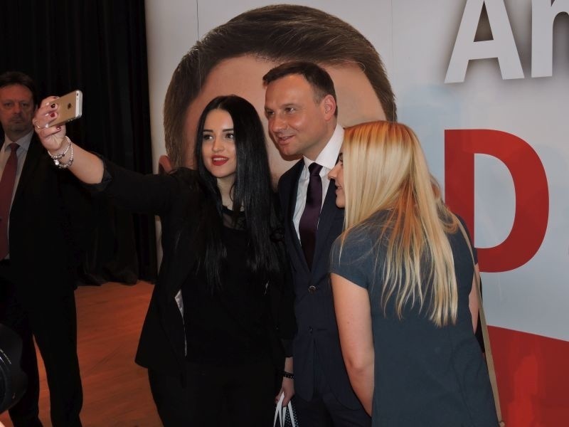 Andrzej Duda w Ostrołęce