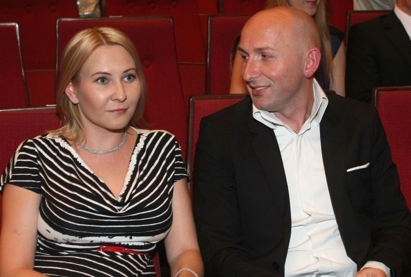 Marcin Perz i jego żona Katarzyna.