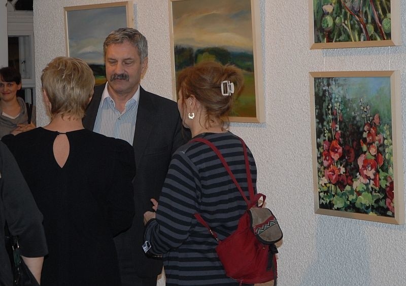 W czwartek w Galerii "Ostrołęka" odbył się wernisaż wystawy...