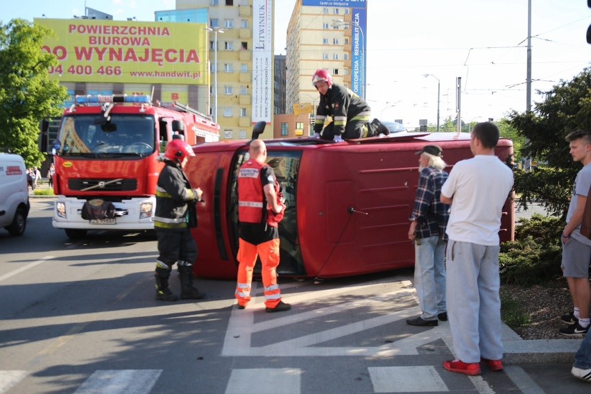 Wypadek na pl. Żołnierza w Szczecinie